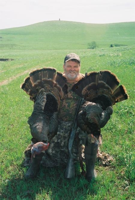 Husband and Wife Turkey Hunt