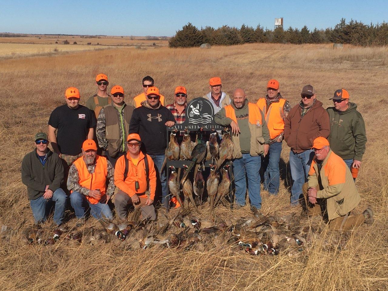  European Pheasant Hunt at Level Creek Outfitters