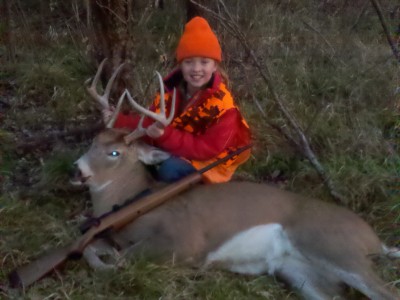 First Buck for Hailey